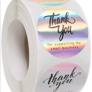 Thank You Stickers for Small Businesses